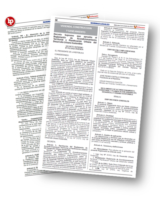 Diario Oficial El Peruano - Normas Legales